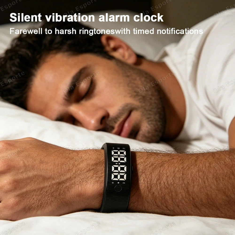 Vybr — Le bracelet réveil vibrant silencieux